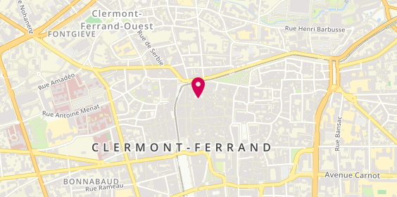 Plan de Les Claies de Saint-Pierre, Pl. Saint-Pierre, 63000 Clermont-Ferrand