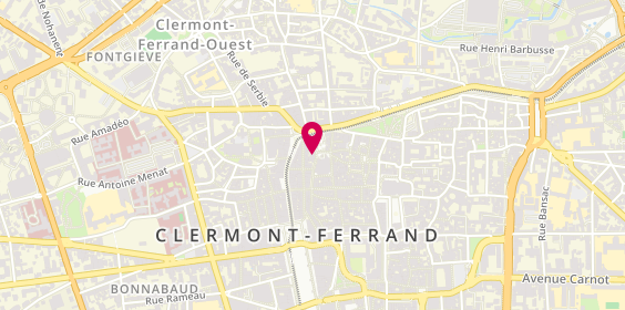 Plan de Fromagerie Nivesse, 23 place Saint-Pierre, 63000 Clermont-Ferrand
