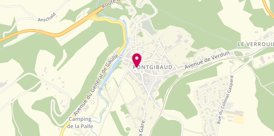 Plan de Fromagerie Morel, place Jean Moulin, 63230 Pontgibaud