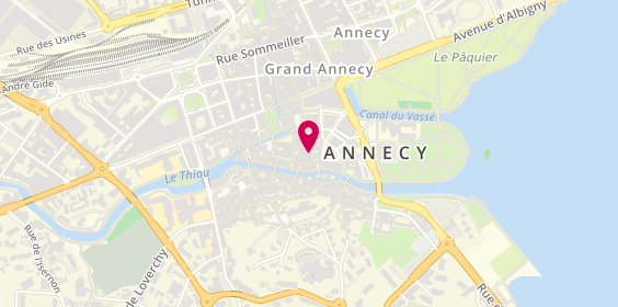 Plan de La Fruitière d'Augustin - Annecy, 18 Rue Filaterie, 74000 Annecy