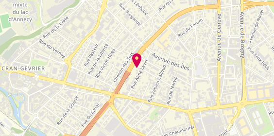 Plan de Crèmerie des Marchés, 15 Rue Aimé Levet, 74000 Annecy