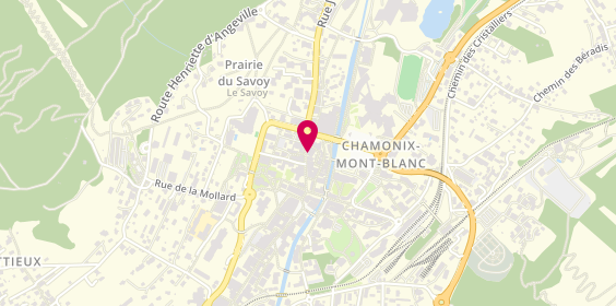 Plan de Le Refuge Payot, 166 Rue Joseph Vallot, 74400 Chamonix-Mont-Blanc