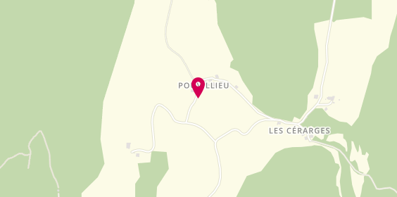 Plan de La Ferme de Phileo, Pouvillieu, 01110 Plateau d'Hauteville