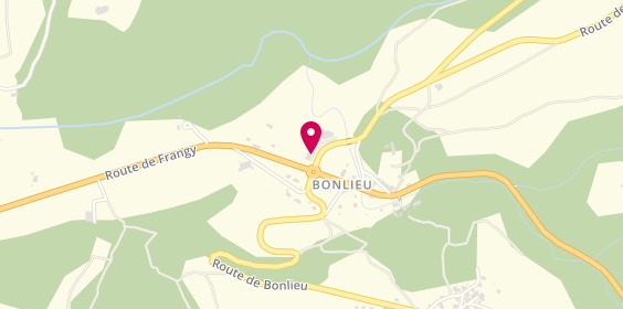 Plan de Aux Caprices des Saisons, Route de Bonlieu, 74270 Sallenôves
