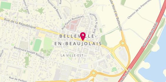 Plan de Biquette & Compagnie, 43 Rue de la République, 69220 Belleville-en-Beaujolais