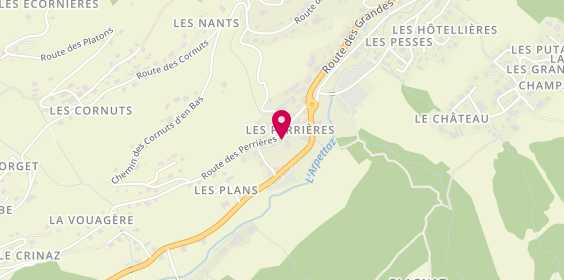 Plan de Fromagerie des Perrières, 137 Route Les Perrieres, 74260 Les Gets