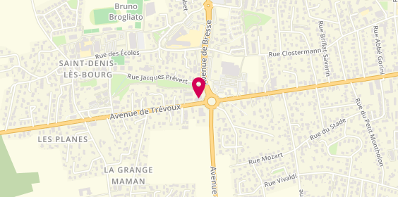 Plan de Saint Denis Fromages, 722 avenue de Trévoux, 01000 Saint-Denis-lès-Bourg