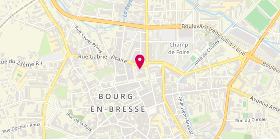 Plan de Fromagerie 3J, 16 place Carriat, 01000 Bourg-en-Bresse