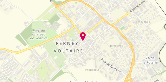 Plan de Fromagerie Michelin, 15 Grand' Rue, 01210 Ferney-Voltaire