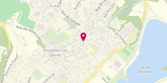 Plan de Fromagerie Bouchet, 318 Grande Rue, 01220 Divonne-les-Bains