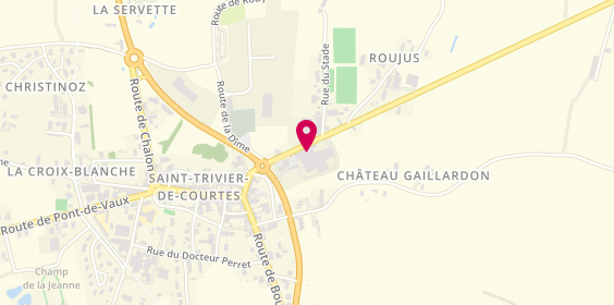 Plan de Compagnie des Fromages et Richemonts, 48 Route de Curciat, 01560 Saint-Trivier-de-Courtes