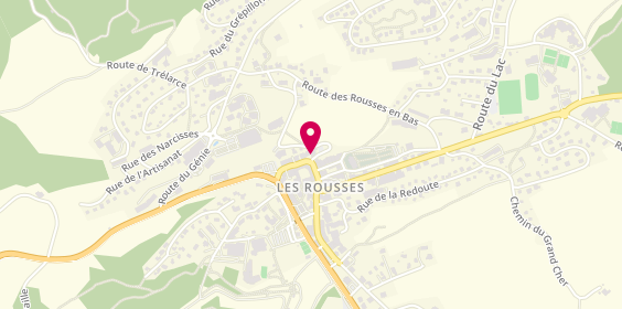 Plan de La Fromagerie des Rousses, 137 Rue Pasteur, 39220 Les Rousses