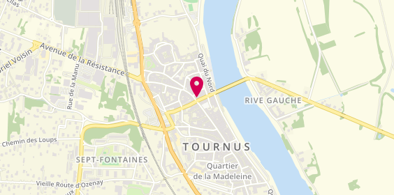 Plan de Fromagerie Tournusienne, 63 Rue Dr Privey, 71700 Tournus