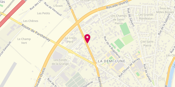 Plan de L'Eau A la Bouche des 2 Croix, 57 Avenue Plateau des Glières, 86000 Poitiers