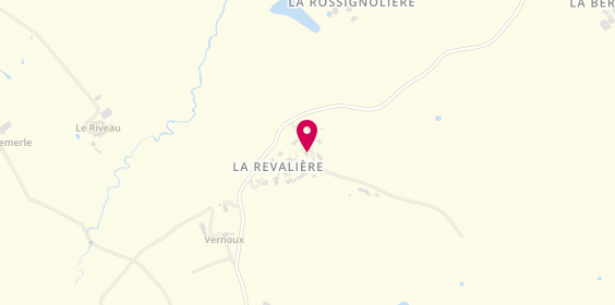 Plan de La Revalière, La Revallière, 79200 Le Tallud