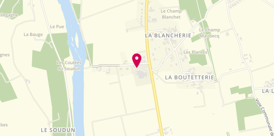 Plan de EURIAL - Fromagerie Tournon, Route du Blanc, 36220 Tournon-Saint-Martin