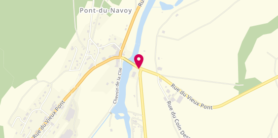 Plan de Coopérative Fromagère, Route Chalain, 39300 Pont-du-Navoy