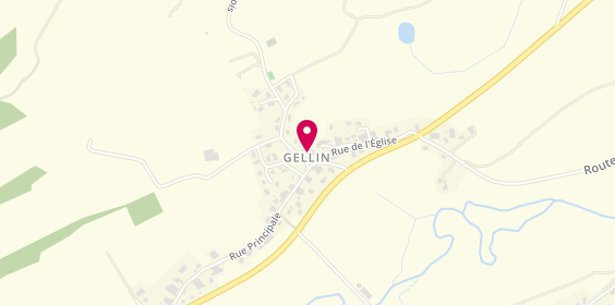 Plan de Fruitière de Gellin - Fromageries Marcel Petite, 2 Route de Maisons du Bois, 25240 Gellin