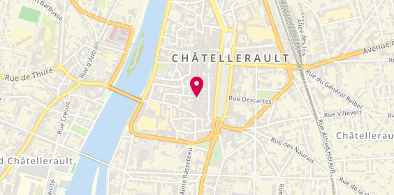 Plan de Chez Marius, 43 Rue Bourbon, 86100 Châtellerault