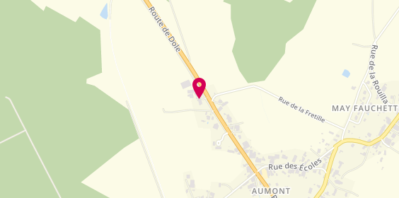 Plan de Ferme de la Chevrette, 10 Route de Dole, 39800 Aumont