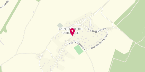 Plan de LENOIR Martine, 2 Petite Rue, 58130 Saint-Martin-d'Heuille
