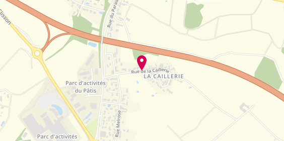 Plan de Chez Paulette - Maison YVRENOGEAU, 11 Rue de la Caillerie, 44690 La Haie-Fouassière
