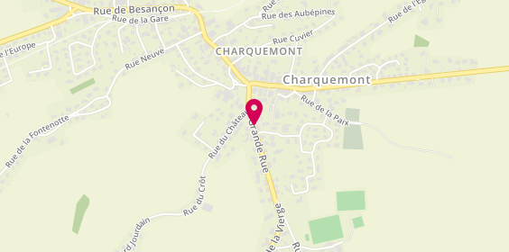 Plan de Société Coopérative de Fromagerie les monts de joux, 29 Grande Rue, 25140 Charquemont