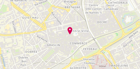 Plan de Fromagerie Centrale, 5 Rue Contrescarpe, 44000 Nantes