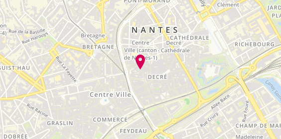 Plan de Maison Frometon, 21 Rue des Carmes, 44000 Nantes
