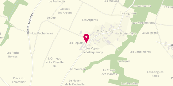Plan de Les Fromagères de Villequemoy, 48 Rue de Villequemoy, 41110 Couffy