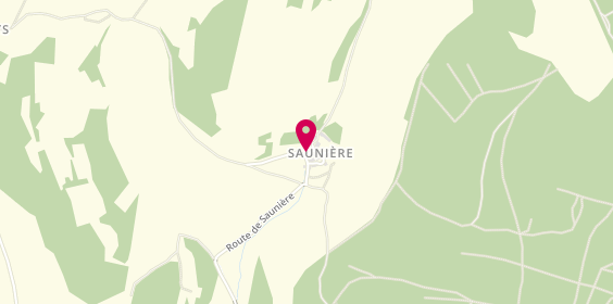 Plan de Fromagerie de Saunière, Hameau Saunières, 21360 La Bussière-sur-Ouche