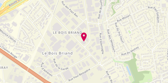 Plan de Biomonde - Fleuron Bio, 1 Rue du Marché Commun, 44300 Nantes