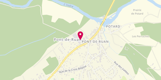 Plan de Fromagerie Cloche d'Or, 33 avenue de la Vall. Du Lys, 37260 Pont-de-Ruan