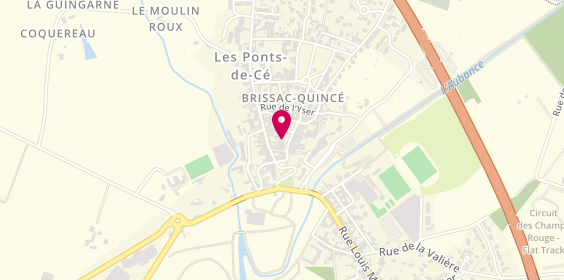 Plan de Fromagerie-Crèmerie Rouet, 7 Bis place Georges Clemenceau, 49320 Brissac Loire Aubance