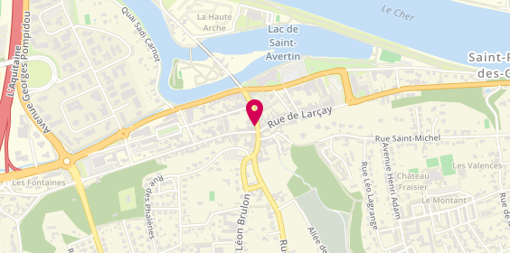 Plan de La Passion du Fromage, 4 Rue de Rochepinard, 37550 Saint-Avertin