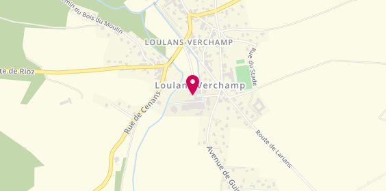 Plan de Marcillat Loulans, chemin de la Laiterie, 70230 Loulans-Verchamp