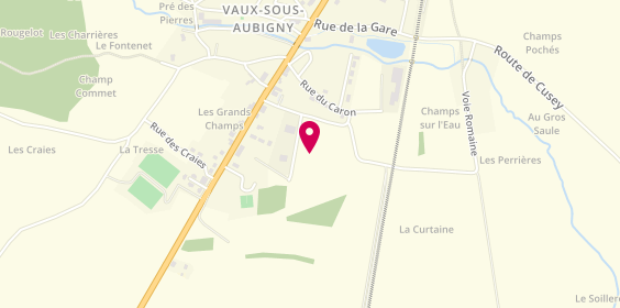 Plan de Fromagerie Germain, Rue du Champ Miolin, 52190 Le Montsaugeonnais