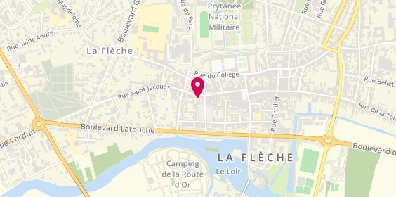 Plan de Ma Fromagerie, 39 Rue Carnot, 72200 La Flèche