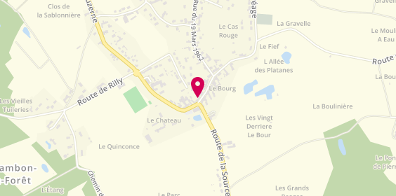 Plan de LAURENT Sabine, 3 Rue du Sculpteur Oscar Roty, 45340 Chambon-la-Forêt