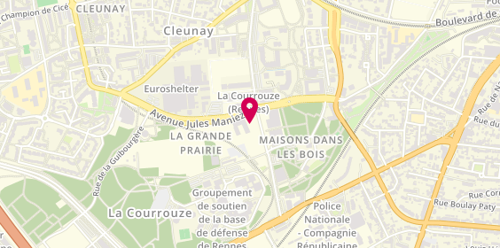 Plan de L'Agence des Fromages, 4 place Jeanne Laurent, 35000 Rennes