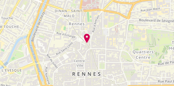 Plan de Epicerie Sainte Anne, 4 Pl. Sainte-Anne, 35000 Rennes