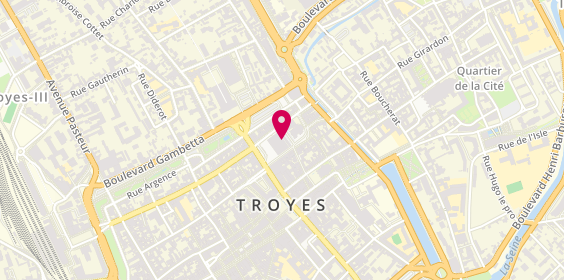 Plan de Les Fromages d'Aurelie, Marche Central des Halles
Rue Claude Huez, 10000 Troyes