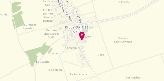 Plan de Societe Ozeree, 85 Rue Saint-Savinien, 10280 Rilly-Sainte-Syre