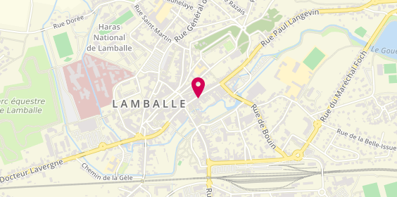 Plan de Laezh Cremerie Fromagerie, 14 Rue du Val, 22400 Lamballe-Armor