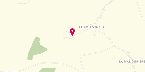 Plan de Au Pres des Chevres de Lila, Le Bois au Veneur, 61320 Saint-Ellier-les-Bois
