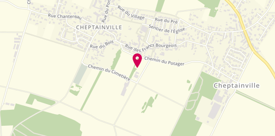 Plan de Fromagerie de la doudou, 8 chemin du Cimetière, 91630 Cheptainville