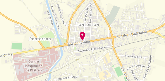 Plan de Le Comptoir de Pontorson, 33 Rue Couesnon, 50170 Pontorson