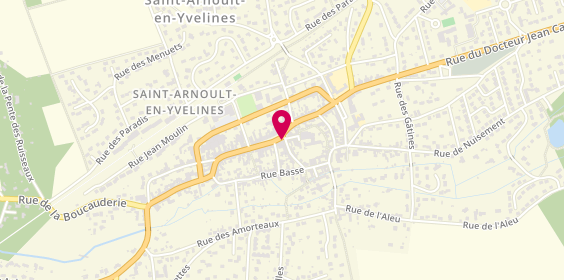 Plan de Le Cellier à Fromages Marie Montini, 56 Rue Charles de Gaulle, 78730 Saint-Arnoult-en-Yvelines