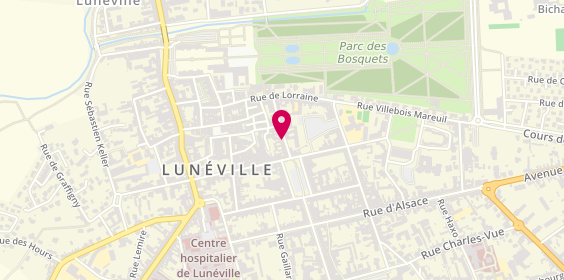Plan de Ôsaveurs des Terroirs, 9 Rue du Général Leclerc, 54300 Lunéville