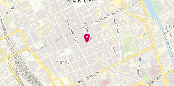 Plan de La laiterie de Nancy, 6 Rue Saint Nicolas, 54000 Nancy